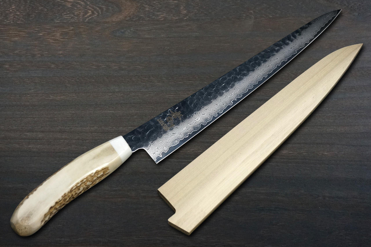 Sakai Takayuki 45-Layer Damascus Buffalo Tsuba Japanese Chef's